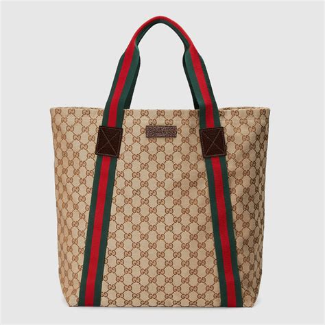 gucci mens double gg blue vertical tote|Gucci extra large tote bag.